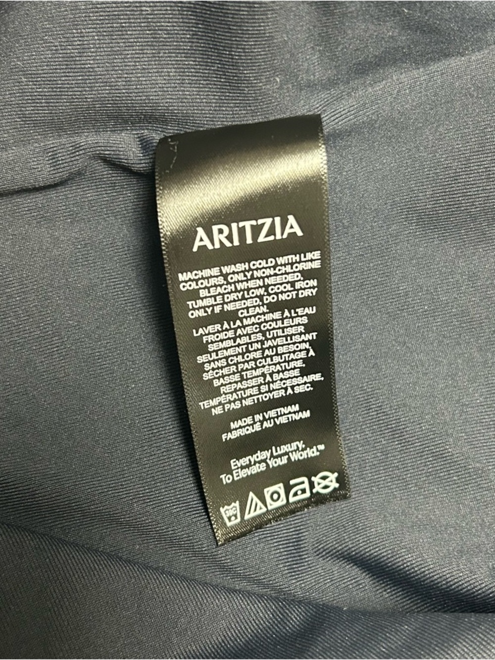 Aritzia Contour Dress Blue XL - Picture 11 of 13